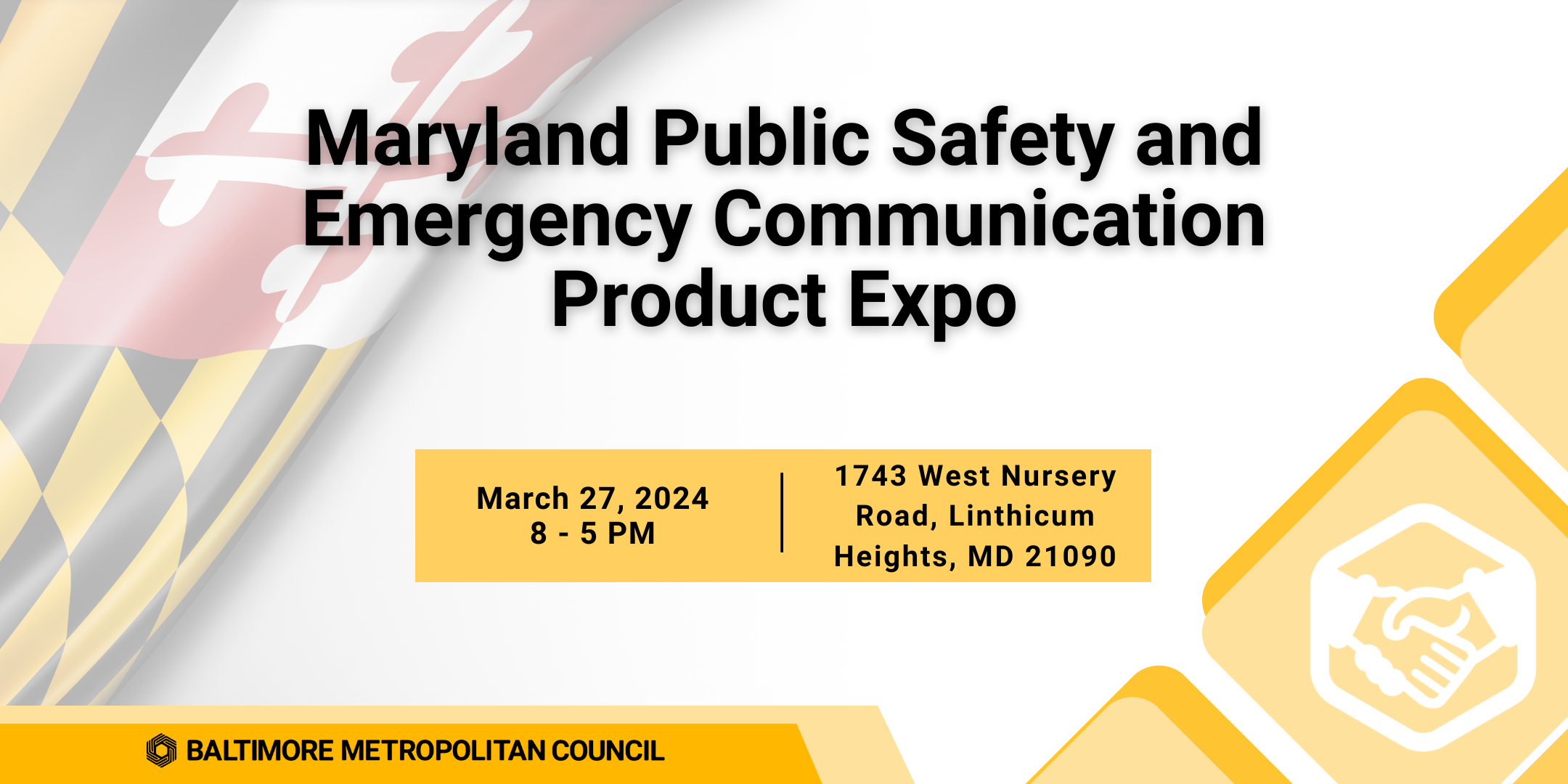 Public Saety and Emergency Product Expo Banner
