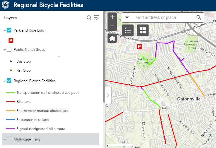 Regional Bicycle Facilities