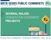 BRTB seeks public comments on funding for several major congestion easement projects in 2018-2021 TIP, Maximize2040